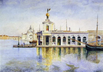 Veneza, o Dogana, 1874