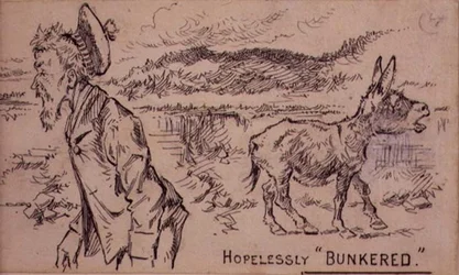 Hopelessly Bunkered, ilustração da revista 