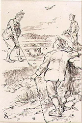 The Winning Golfer, ilustração da revista 