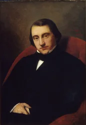 Retrato de Ernest Renan 1823-1892, 1860.