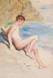 O banhista, 1910
