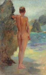 O banhista, 1912