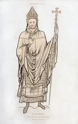 Um arcebispo, final do século XII, 1843.