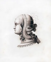Cocar, início do século XVI, 1843.