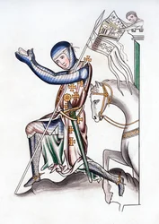 Cavaleiro, final do século XII, 1843.