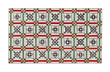 Pavimento ornamental, século XV, 1843.