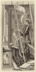 Rainha Margarida da Escócia, cerca de 1483