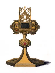 Relicário, século XV, 1843.