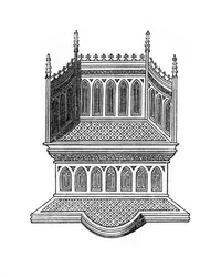 Trono, 1843.