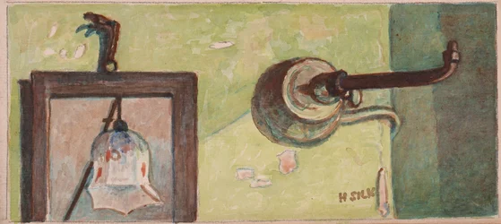 Montagem de gás e espelho, c.1930
