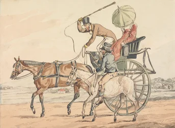 «Descobertas desportivas, ou as misérias de conduzir:» ... Descobre que obteve um cavalo seguro