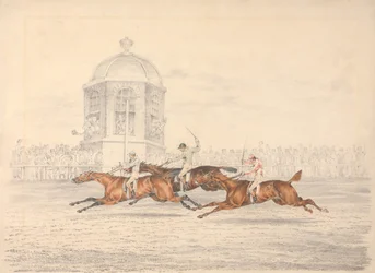 O St. Leger, Doncaster: a chegada
