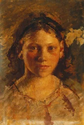 Cabeça de menina