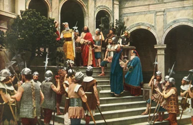 Jesus antes de Ananias, 1922.