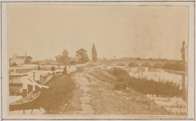 Eclusa e ponte de Chertsey