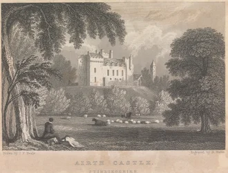 Airth Castle, Stirlingshire; página 4 (Volume Um)