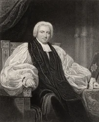 O Bispo Henry Ryder, gravado por T. Woolnoth, da &39;National Portrait Gallery, volume I&39;, publicado em 1820
