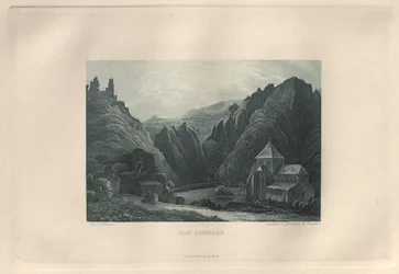A pitoresca e romântica Renânia: Altenahr village, 1928.