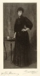 Uma dama de negro