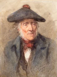 A Bonnet Laird, c.1905 (aguarela)