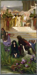 As Filhas de Judá na Babilônia (óleo sobre tela)