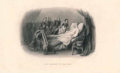 Últimos momentos do czar, c1857.