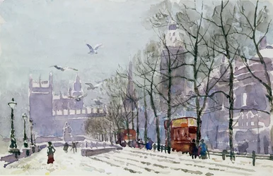 Um dia de inverno, Westminster (wc)