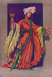 Um nobre. Fim do século XIV, 1926