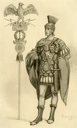 Um general romano, 1924.