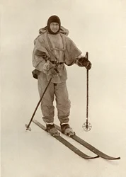 Capitão Scott no esqui, c19101913, 1913