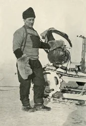 Chefe Stoker Lashly Quem recebeu a Medalha Albert, 1911, 1913