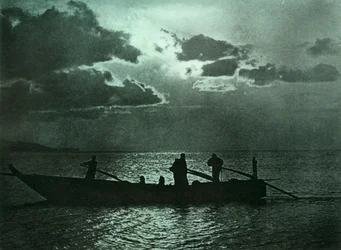 Luar em Shizu-Ura, 1910.
