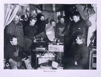 Música na Cabana (incl. Capitão Scott), da "Última Expedição de Scott"