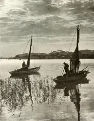 Na Baía de Tóquio, 1910.