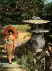 Passando a lanterna, 1910.