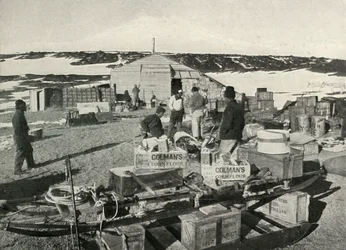 A condição dos assuntos uma semana após o desembarque, 1911, 1913