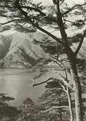 O hotel do outro lado do lago, Shoji, 1910.