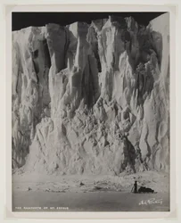 As muralhas do Monte. Erebus, (impressão de brometo)