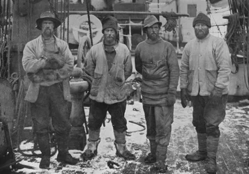 O segundo partido ocidental no dia em que foram apanhados pelo navio, 1912, 1913