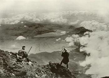 Duas milhas acima das nuvens, 1910.