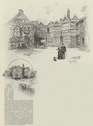 Moreton Hall em Cheshire