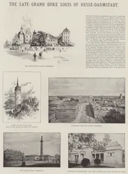 O falecido grão-duque Luís de Hesse-Darmstadt