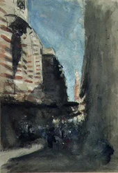 Uma rua no Cairo