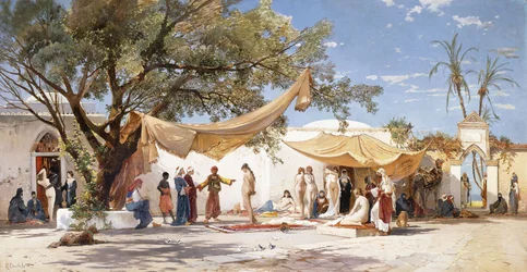 O mercado de escravos