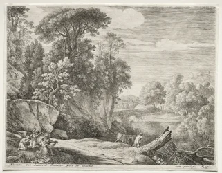 O Burro Levou ao Rio, c. 1652-1654.