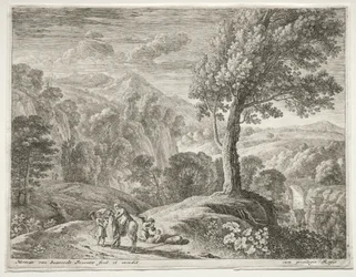 A Grande Árvore e a Cascata, c. 1652-1654.
