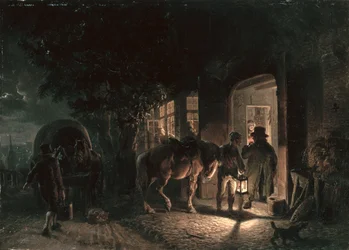 Em frente ao Pub, 1843