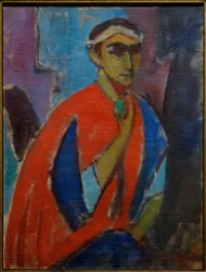 Auto-retrato em traje (romano)