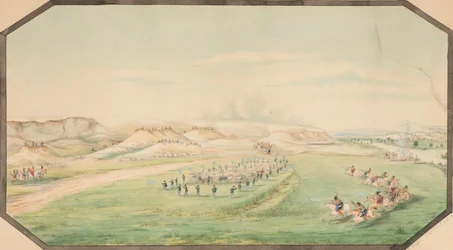 Ataque ao trem do general Marcy, 1867.