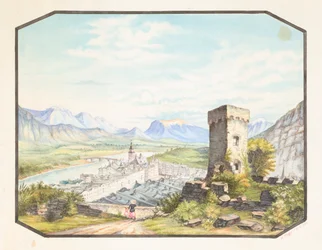 Rattenberg, Tirol, c. 1858-1882.